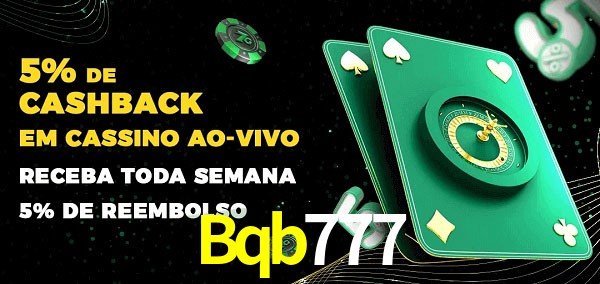 Promoções do cassino ao Vivo Bqb777